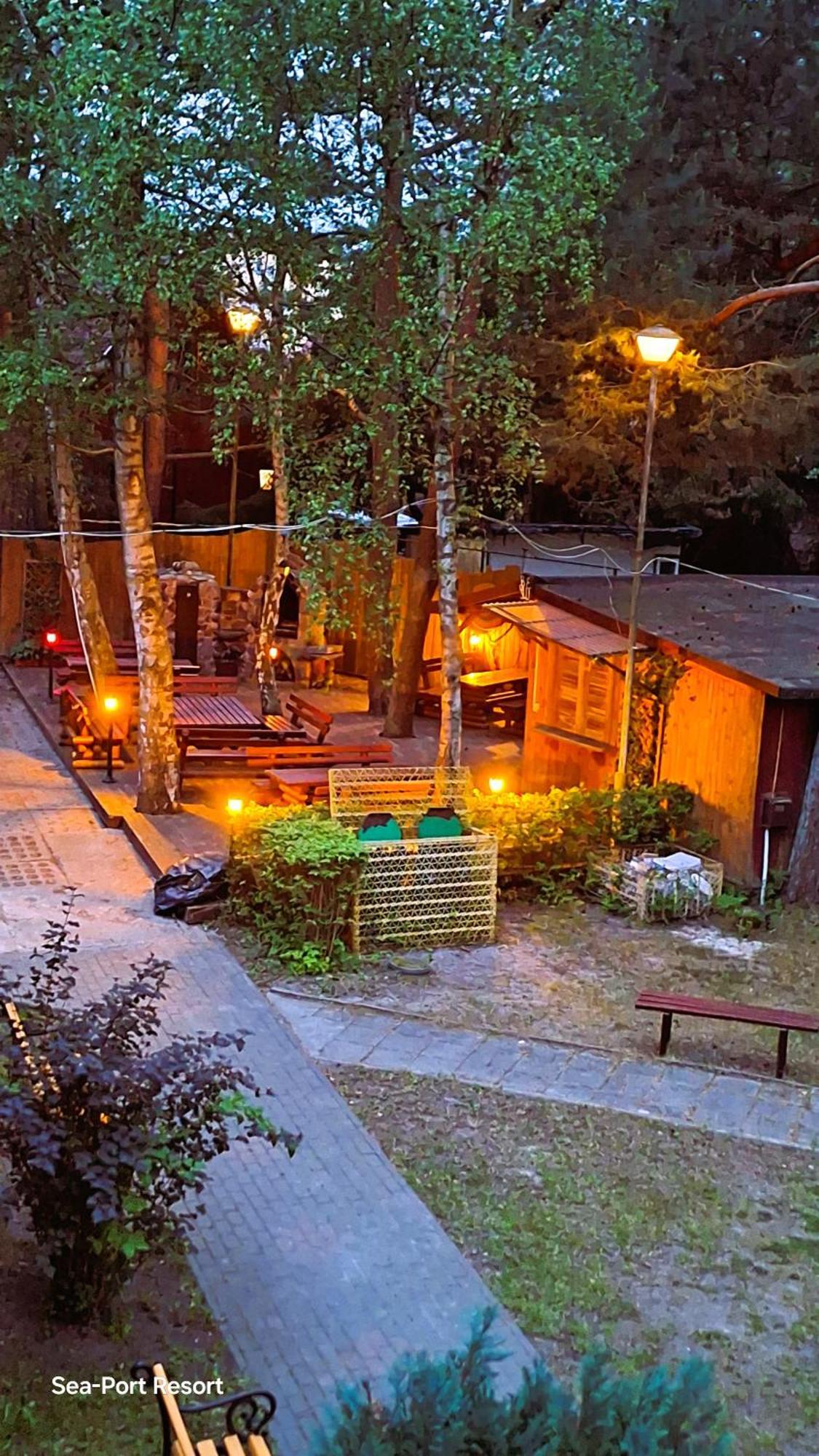 Sea-Port Resort Łeba Buitenkant foto