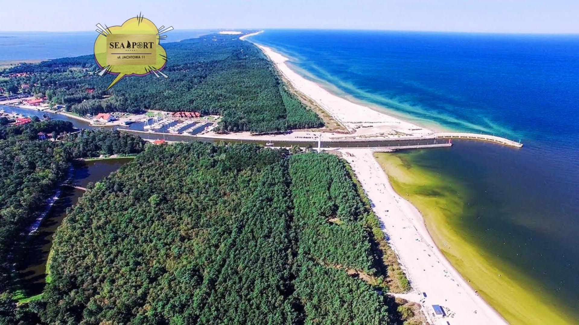 Sea-Port Resort Łeba Buitenkant foto